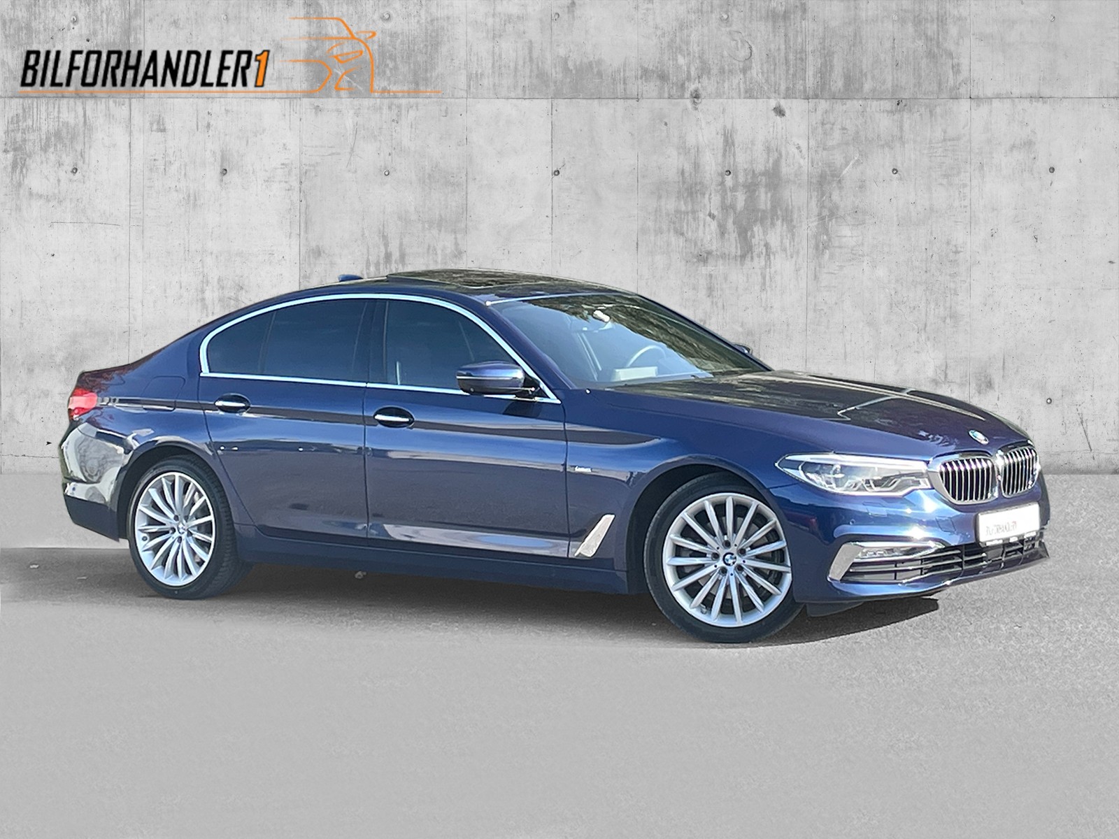 BMW 5-serie 520d xDrive Luxury Line med mye utstyr